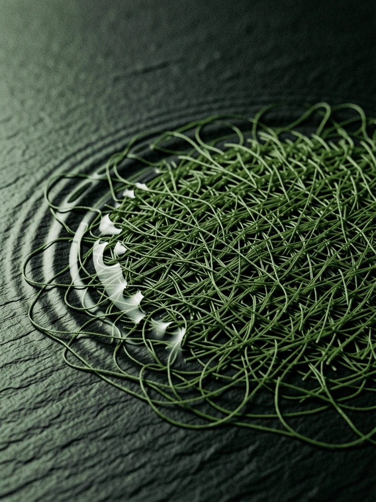 Tactile fiber textures representing data clarity